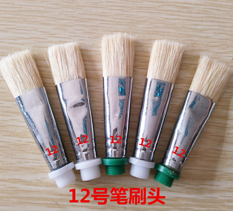 專業(yè)生產(chǎn)鞋廠刷膠筆, 鞋機*毛刷頭,豬毛膠刷，套裝刷頭