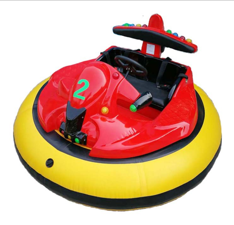 電瓶碰碰車 彩色圓形雙人碰碰車 碰碰車廠家 公園游樂場碰碰車