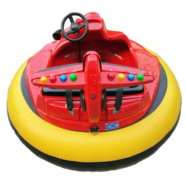 電瓶碰碰車 彩色圓形雙人碰碰車 碰碰車廠家 公園游樂場碰碰車