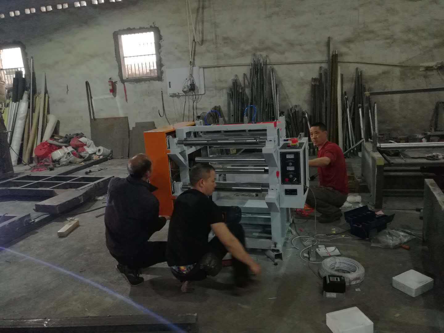 相片紙分切機  紙分切機 分條機 微電腦分切機 糾偏分切機