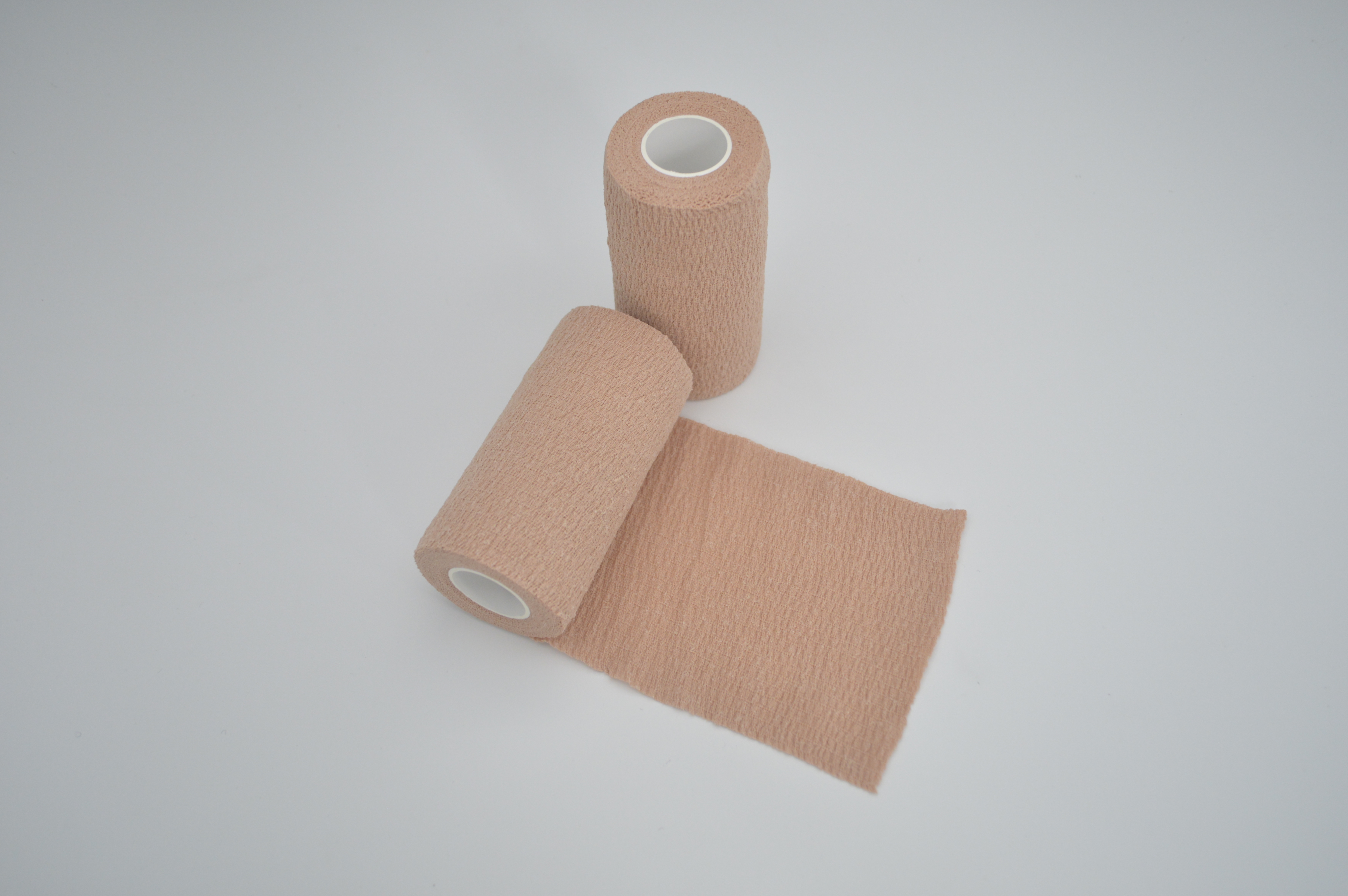 廠家直銷棉質(zhì)彈力透氣彩色自粘繃帶