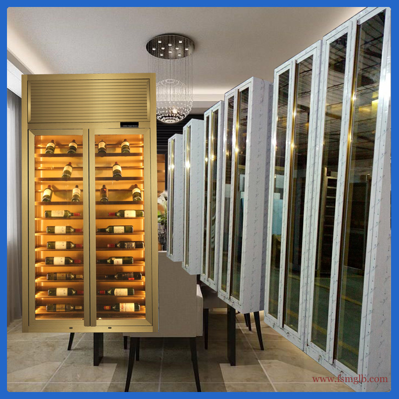 雪茄柜家裝酒柜廣東直銷 不銹鋼酒柜酒架定制