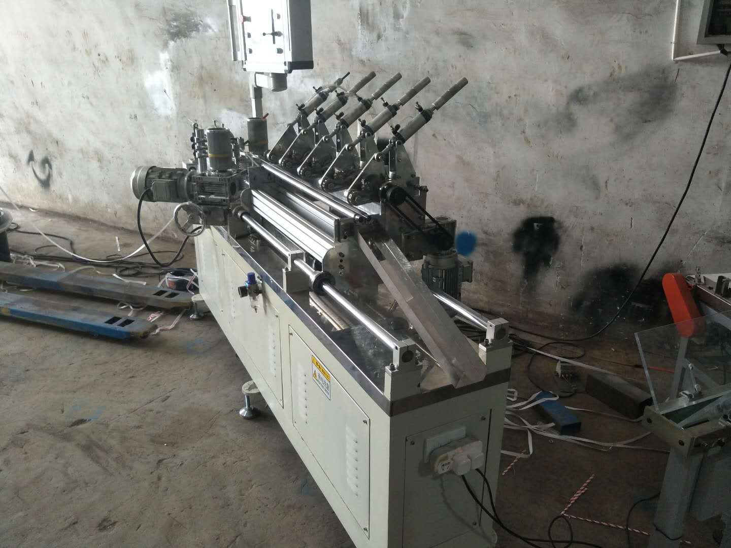 刀紙吸管機  不銹鋼高速多刀紙吸管機