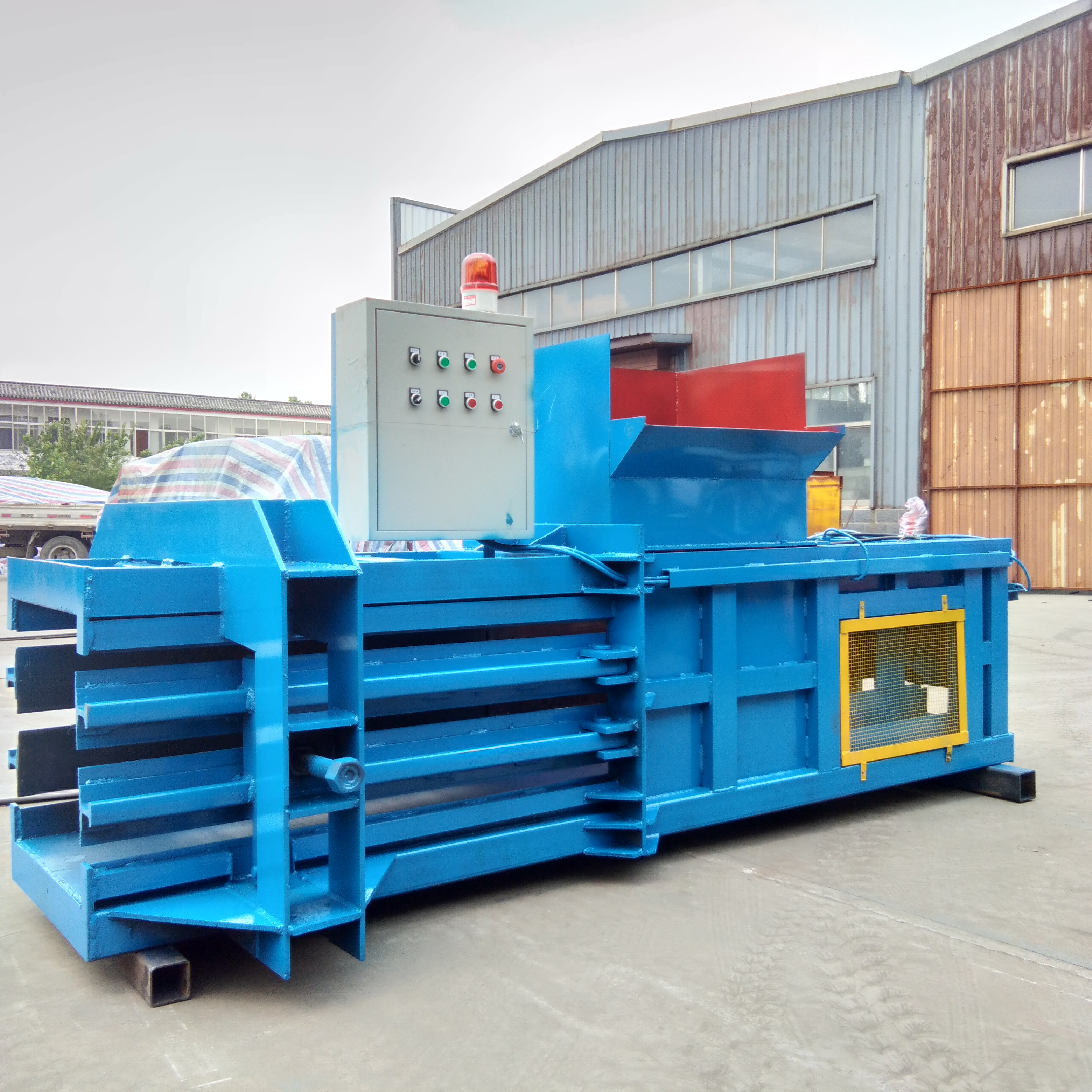 多功能液壓打包機(jī)棉花蠶絲臥式液壓打包機(jī)