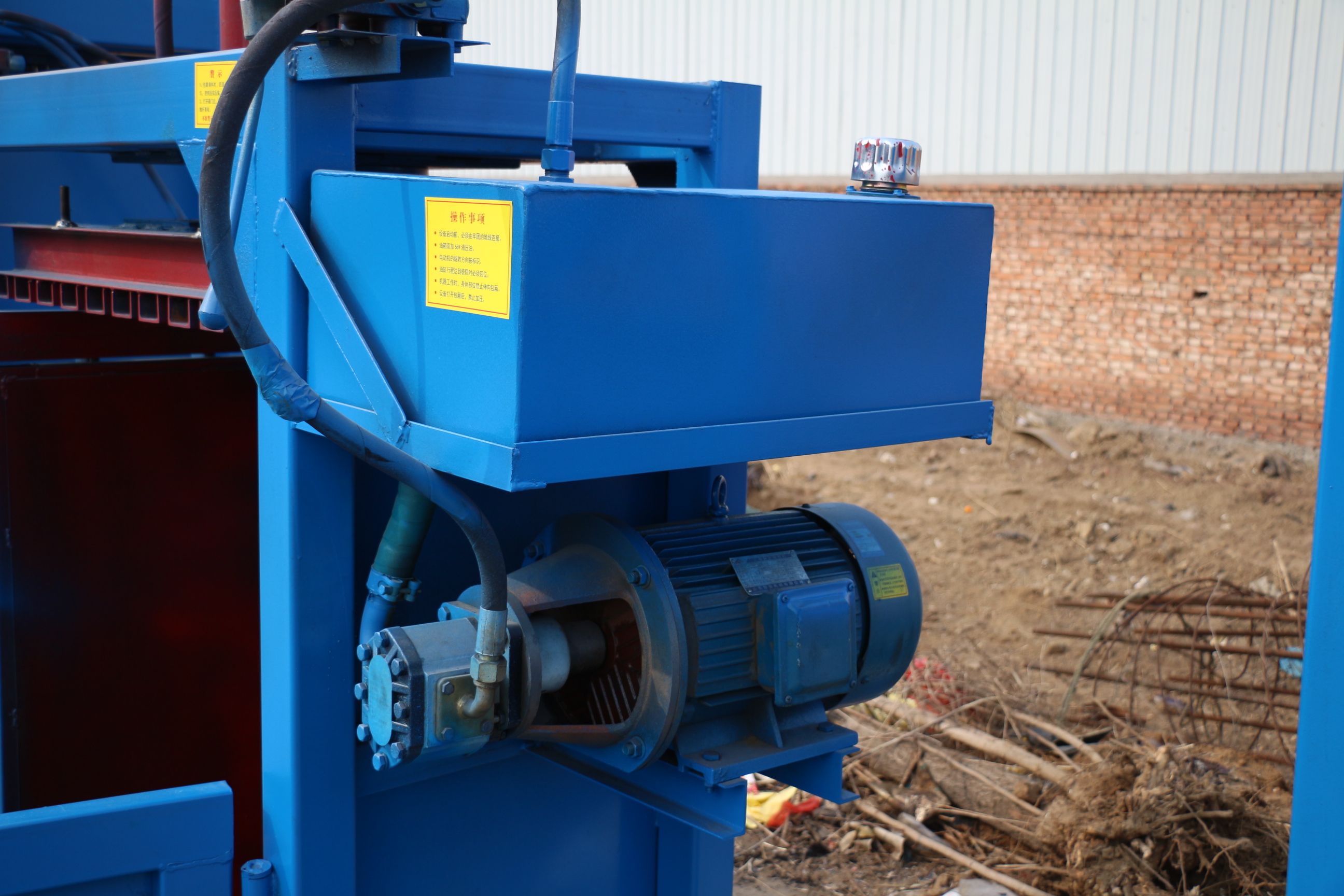 40噸立式液壓打包機(jī)編織袋打包機(jī)