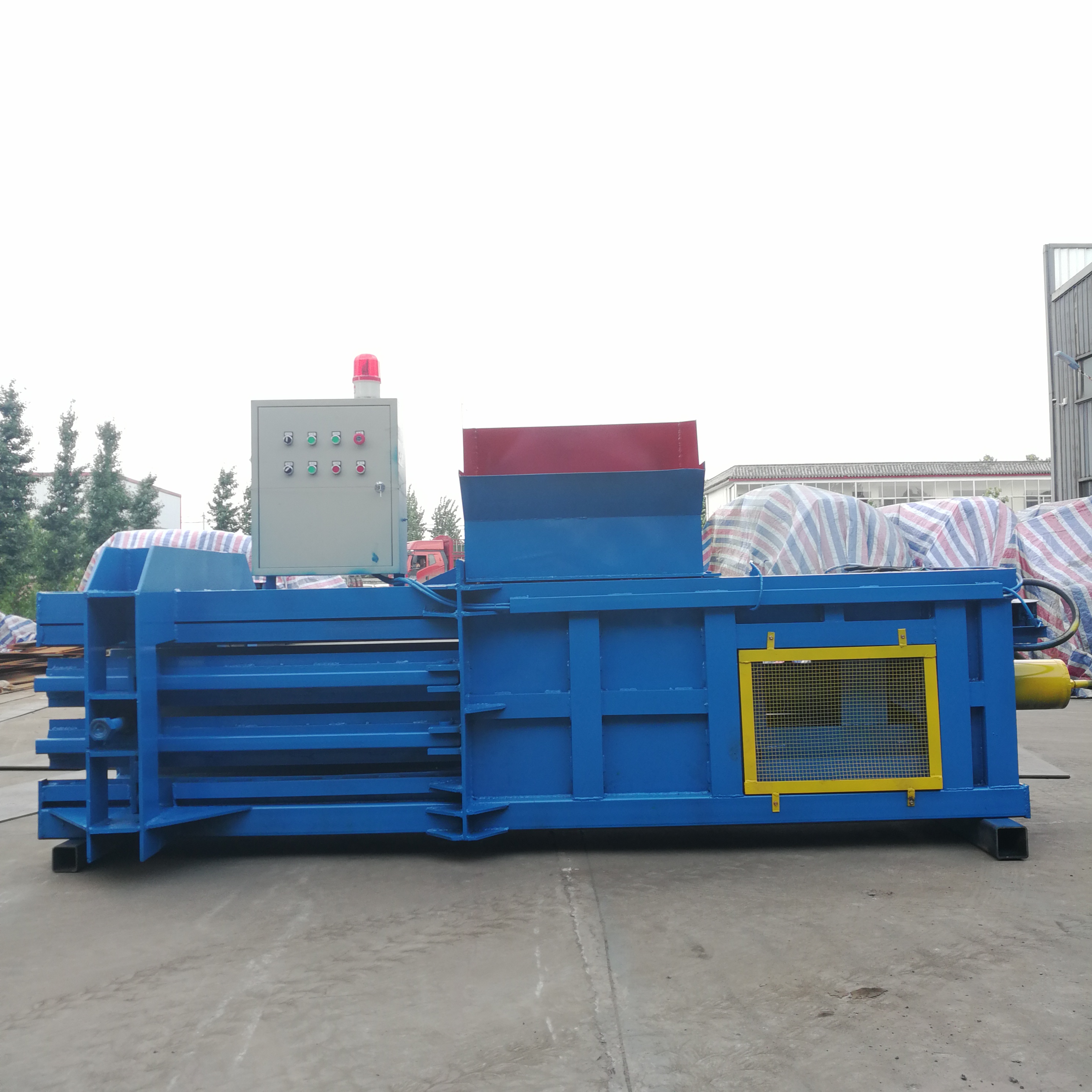 多功能液壓打包機(jī)棉花蠶絲臥式液壓打包機(jī)