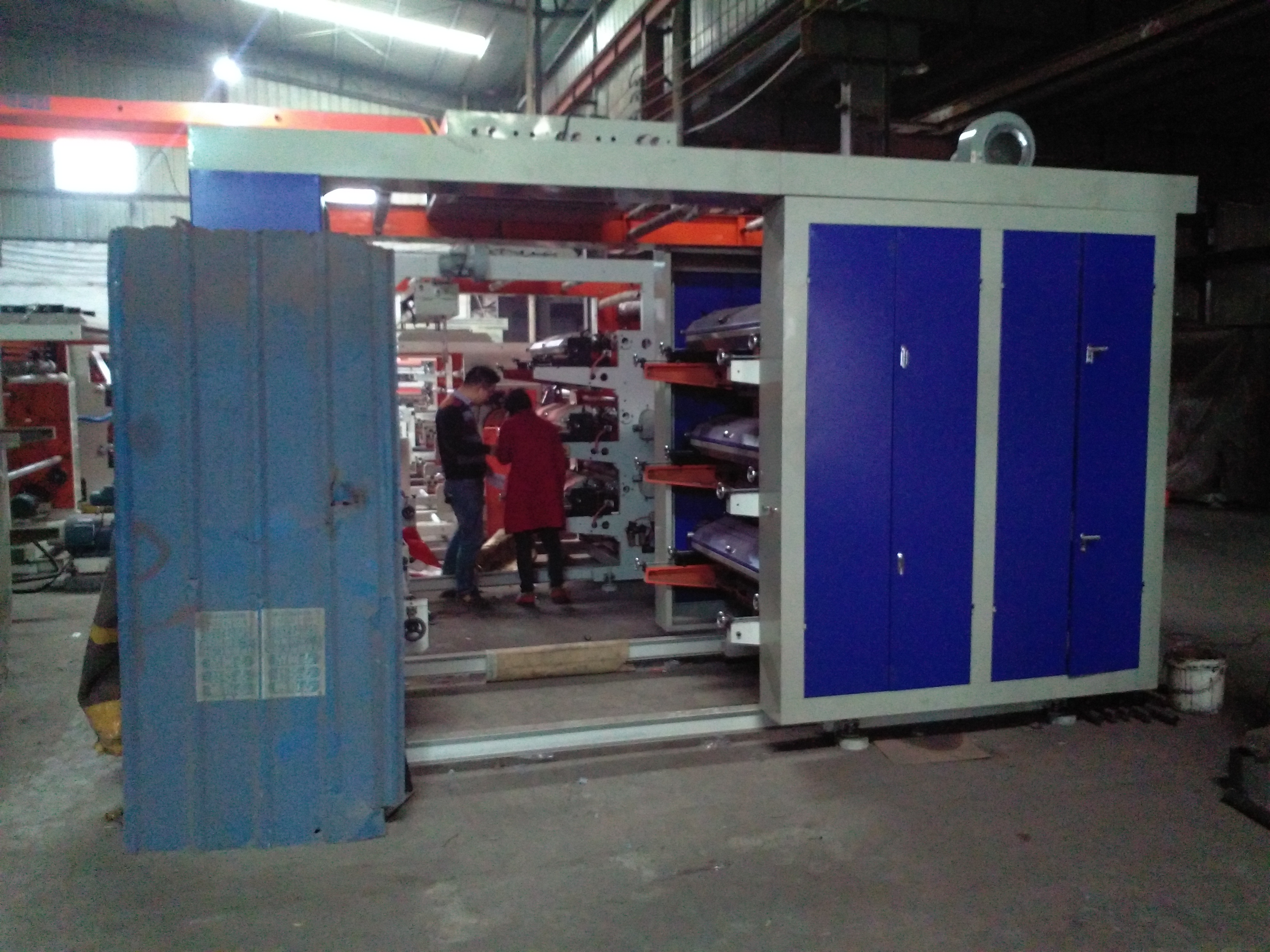 四色無紡布印刷機 無紡布印刷機  四色印刷機