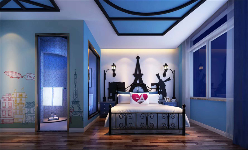 合肥主題賓館裝修_主題酒店怎么設計比較吸引顧客