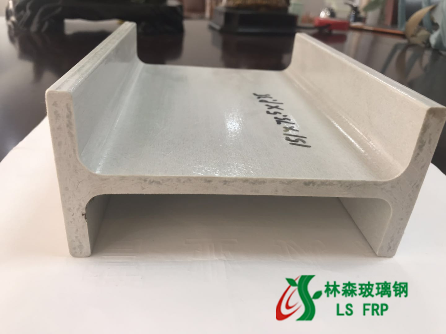 玻璃鋼拉擠型材  玻璃鋼工字鋼 生產廠家江蘇林森廠家直銷