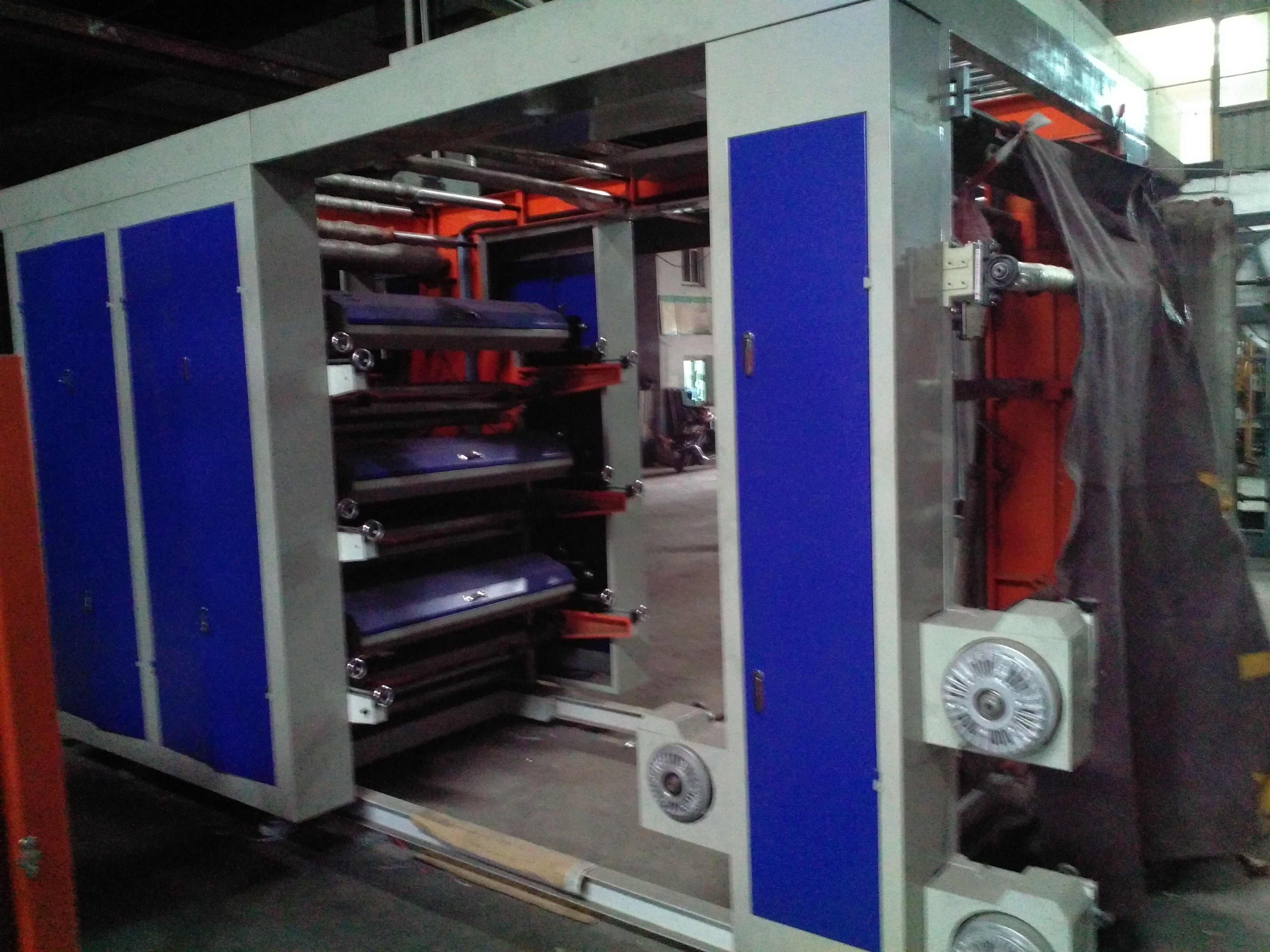 四色無紡布印刷機 無紡布印刷機  四色印刷機