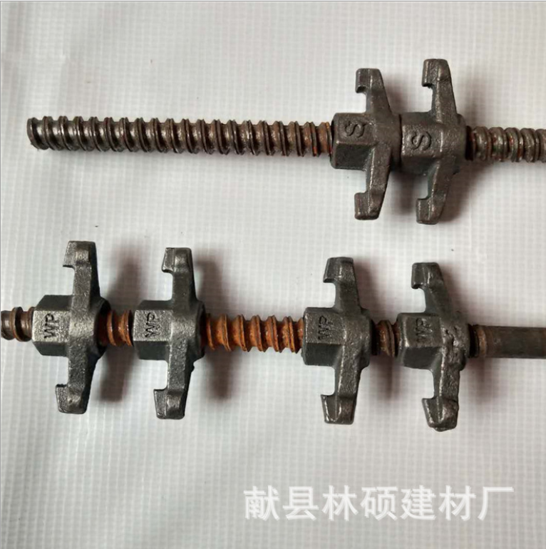 批發(fā)定制對拉絲螺桿，雙頭螺桿廠家， 優(yōu)質(zhì)供應(yīng)商 河北新型三段式止水螺桿廠家