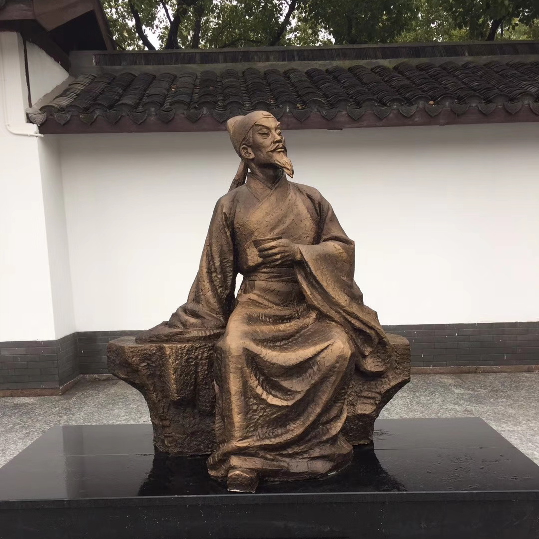 定做玻璃鋼人物人像雕塑景觀園林廣場花園別墅步行街 真人人物雕塑