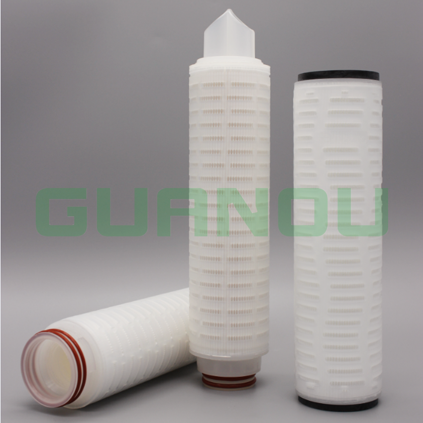 PVDF聚偏氟乙烯折疊濾芯 氣體液體*折疊濾芯 疏水PVDF折疊濾芯 親水PVDF折疊濾芯