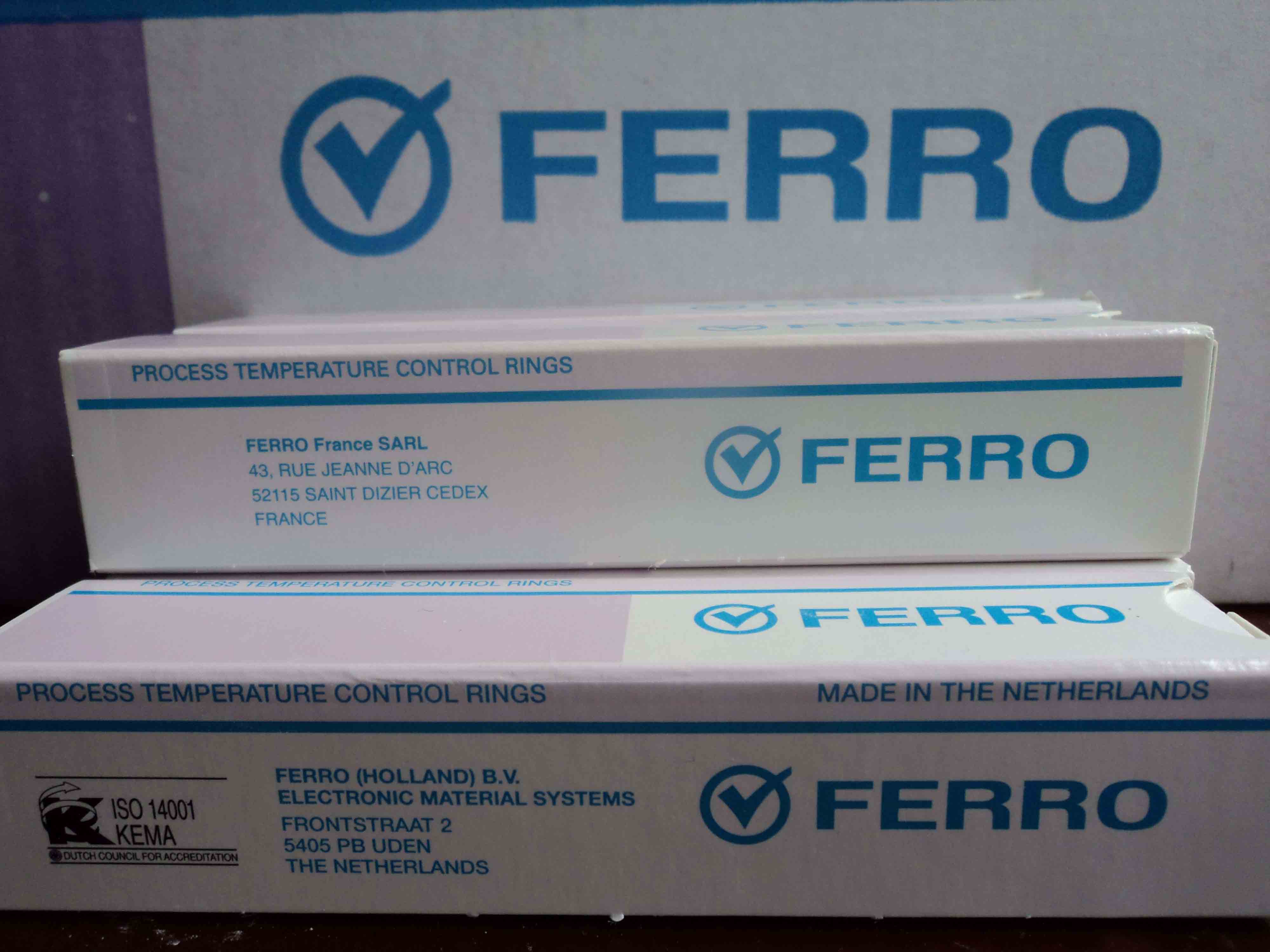 進口FERRO測溫環(huán)PTCR-HTH/測溫塊/測溫片/1450-1750度