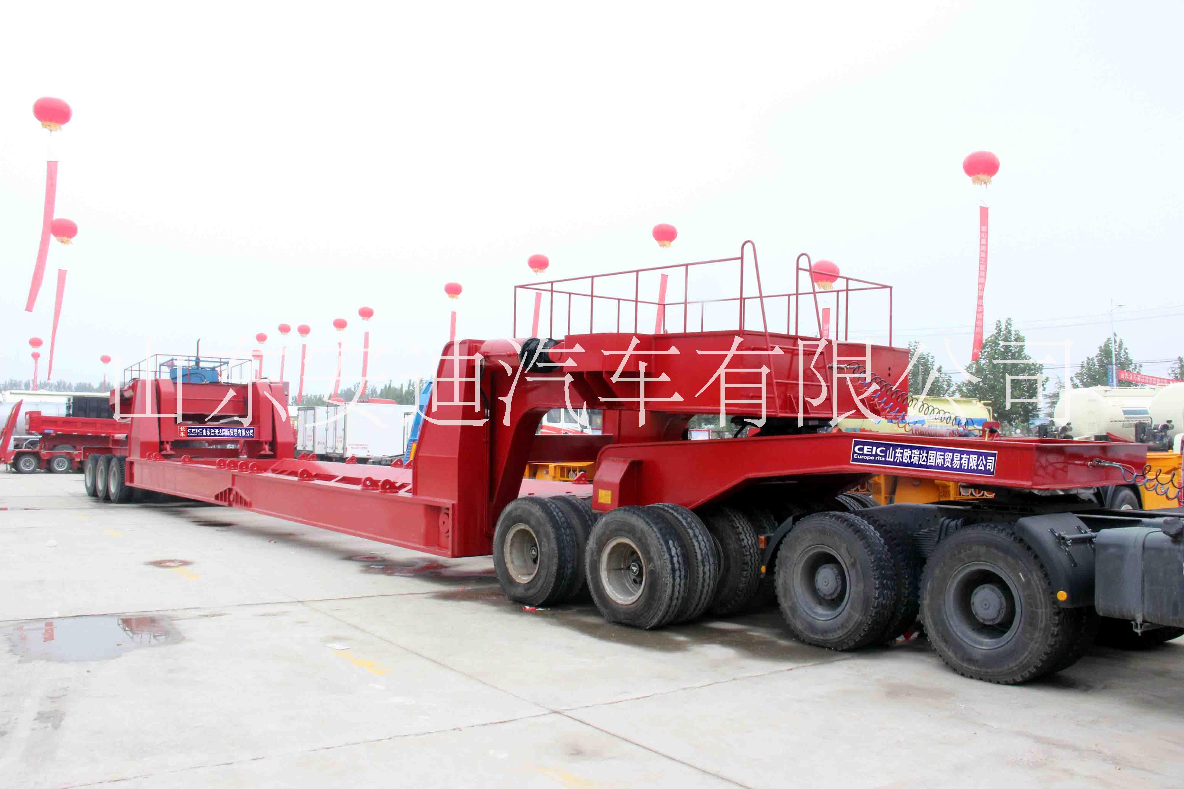 安迪牌WZY9100TZC大件特殊物品運(yùn)輸車