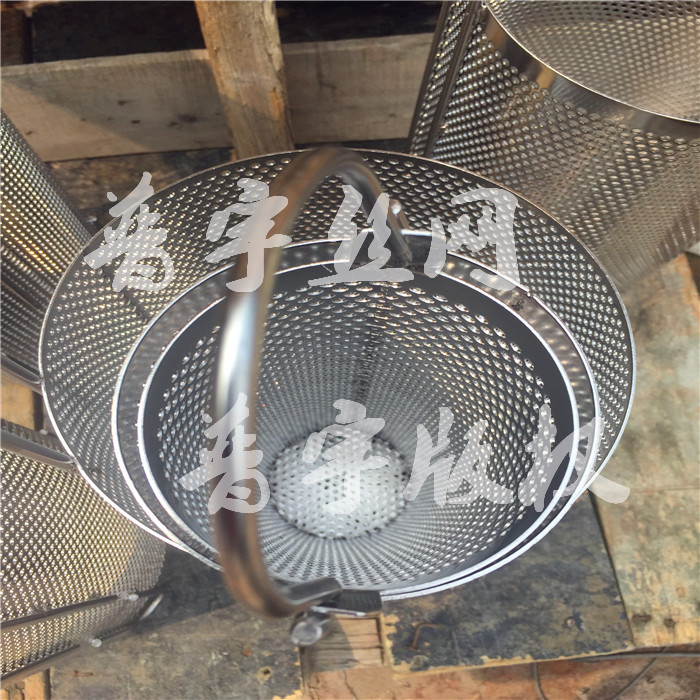 衡水安平普宇過濾筒廠家生產(chǎn)不銹鋼提籃濾筒固液分離