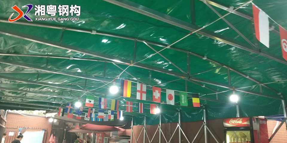 廣東加厚PVC帆布折疊遮陽雨棚電動伸縮雨棚廠家一件批發(fā)