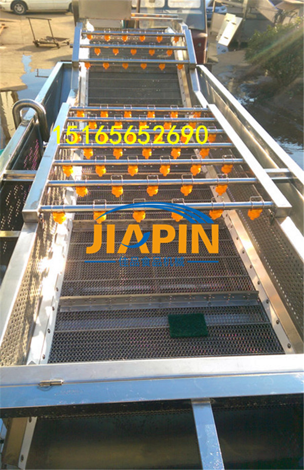 板栗清洗機 全自動清洗板栗設(shè)備 大型氣泡清洗機 板栗清洗線