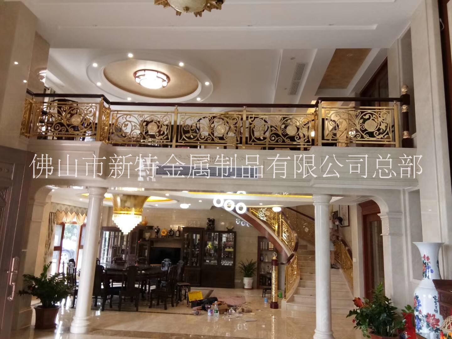 山西藝術雕花銅樓梯   不簡單的雕刻工藝