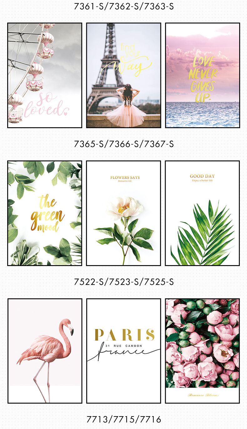 批發(fā)各類工藝裝飾畫畫芯 泰揚(yáng)粉色少女系列小清新裝飾畫