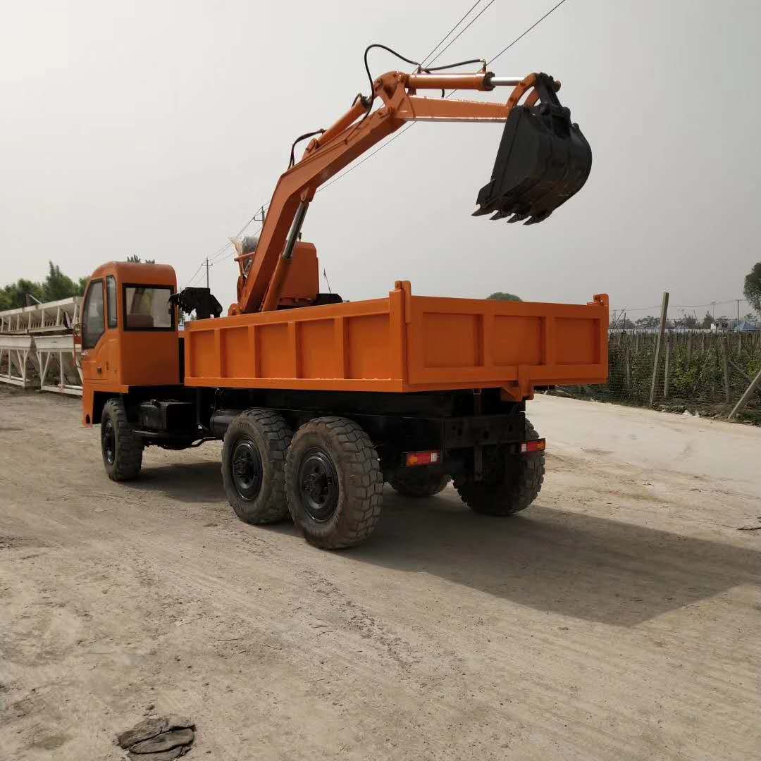 四不像隨車挖 360度可旋轉(zhuǎn)農(nóng)用小型挖土機 隨車挖多少錢