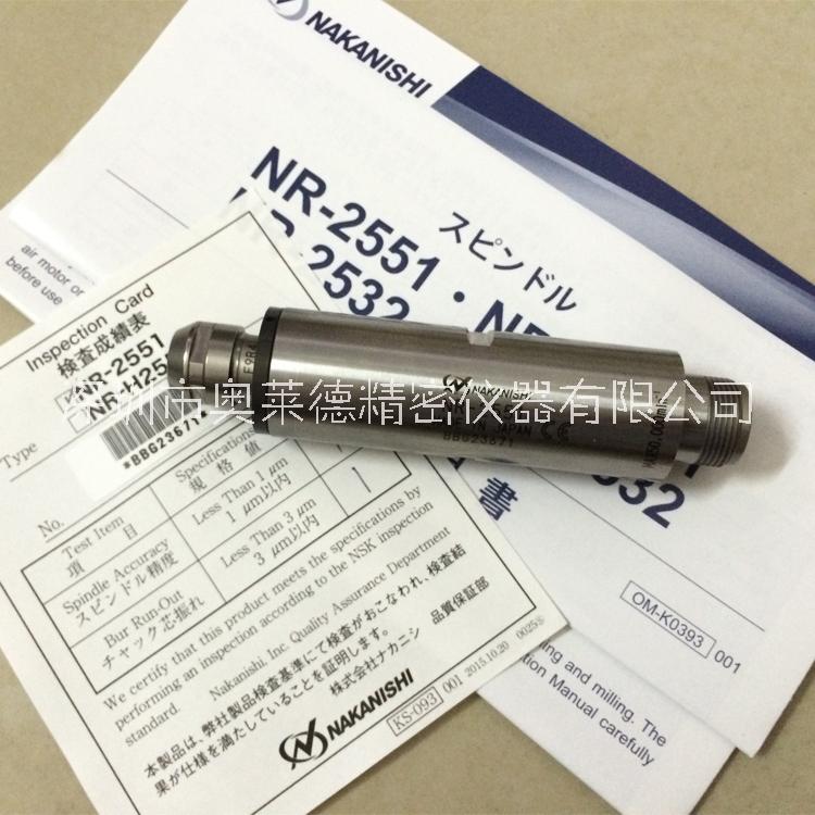 供應(yīng)日本nakanishi中西NSK高速主軸NR-2551 機(jī)床研磨銑削動(dòng)力頭 氣動(dòng)動(dòng)力頭主軸