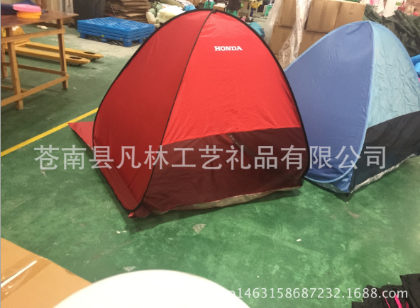 全自動免搭建露營沙灘遮陽帳篷速開 戶外*廠家貼牌生產(chǎn)批發(fā)全自動沙灘遮陽帳篷