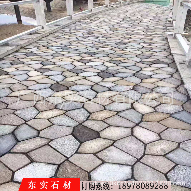 花崗巖雜色碎拼 芝麻黑G654質(zhì)量 芝麻灰商家