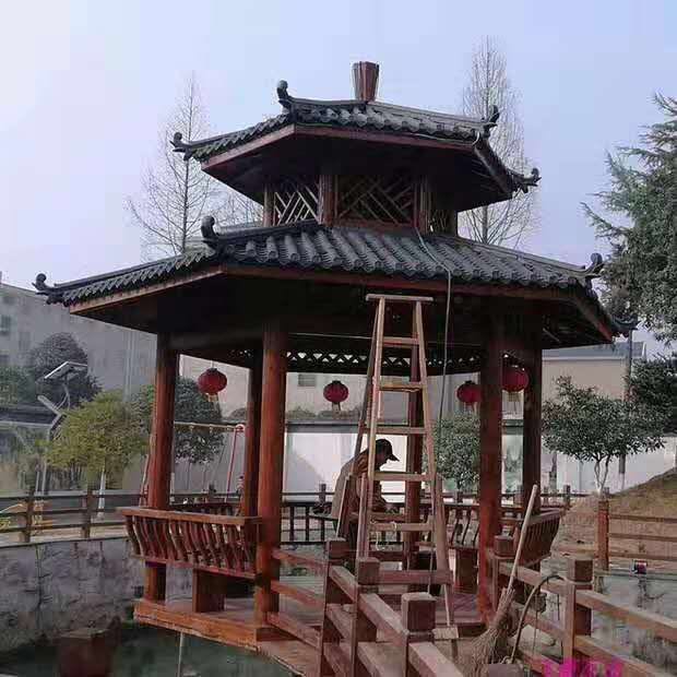 涼亭仿古裝飾一體瓦 輕質(zhì)屋面古建瓦廠家直銷(xiāo)成都