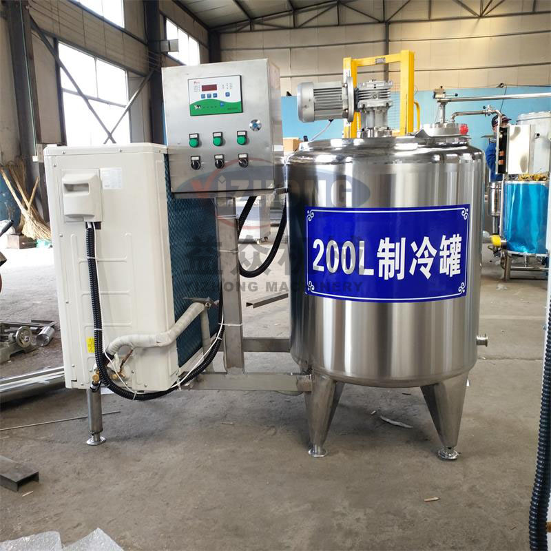牛奶制冷儲存罐，牛奶直冷式儲存罐