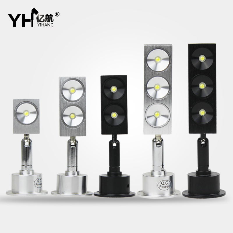 美萊優(yōu)品 廠家批發(fā)柜臺射燈珠寶展柜燈led黃金首飾柜燈直桿立桿貨架展會射燈