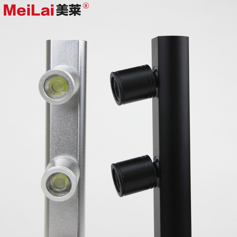 美萊優(yōu)品 柜臺(tái)射燈06珠寶展柜射燈供應(yīng) 貨柜貨架展架射燈 直桿立桿黃金珠寶射燈 展會(huì)博物館照明