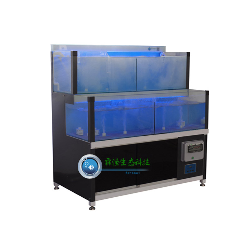 廠家直銷生態(tài)海鮮池超市魚缸暫養(yǎng)池蝦蟹池可定制