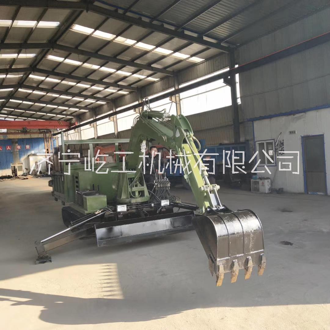 廠家直銷中小型拖拉機(jī)履帶式隨車挖