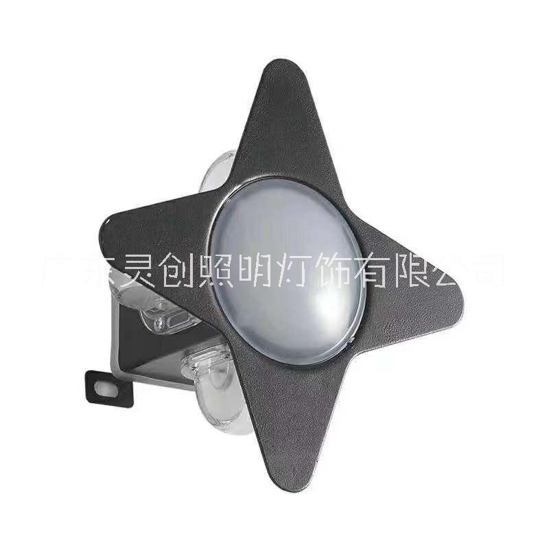 東莞KTV門頭亮化工程采靈創(chuàng)照明LED十字星光燈