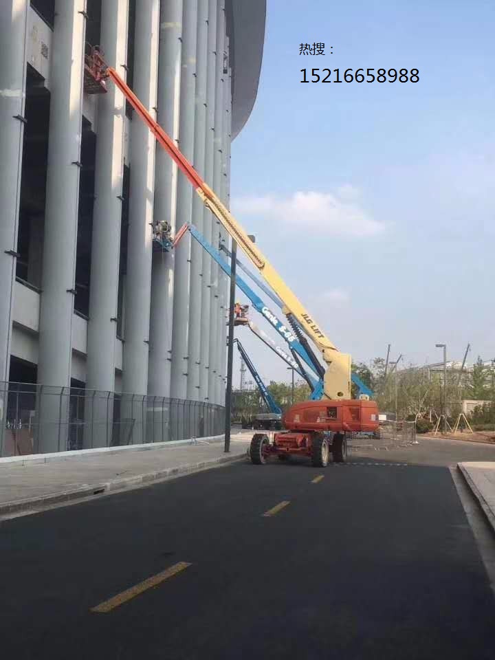 6.3 上海嘉定馬陸江橋安亭南翔外岡33米18米高空曲臂車出租，華亭有升降機(jī)出租