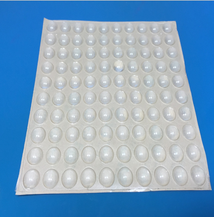 20年老廠 現(xiàn)貨供應(yīng) 透明膠墊 環(huán)保無毒無味半圓形硅膠墊 透明硅膠墊