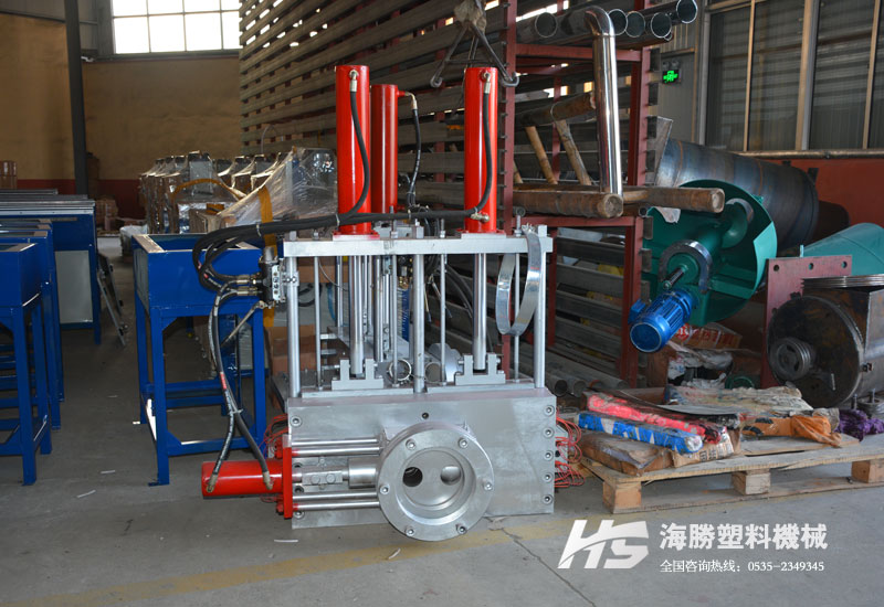 液壓模頭電動換網(wǎng)器不停機換網(wǎng)模頭萊州海勝機械