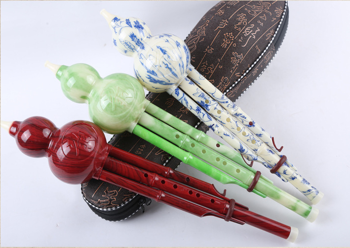 專業(yè)演奏樂器樹脂膠木雙調(diào)葫蘆絲廠家供應(yīng)