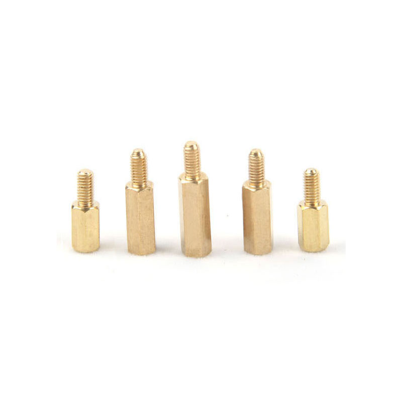 六角銅柱 空心單頭螺柱 六角單頭銅柱螺絲 機(jī)箱主板螺釘 隔離柱 支撐螺柱 銅柱螺母  銅螺柱