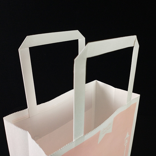 紙袋廠家直銷 品翼食品購物紅色手提袋定制做服裝白色紙袋 包郵包設(shè)計