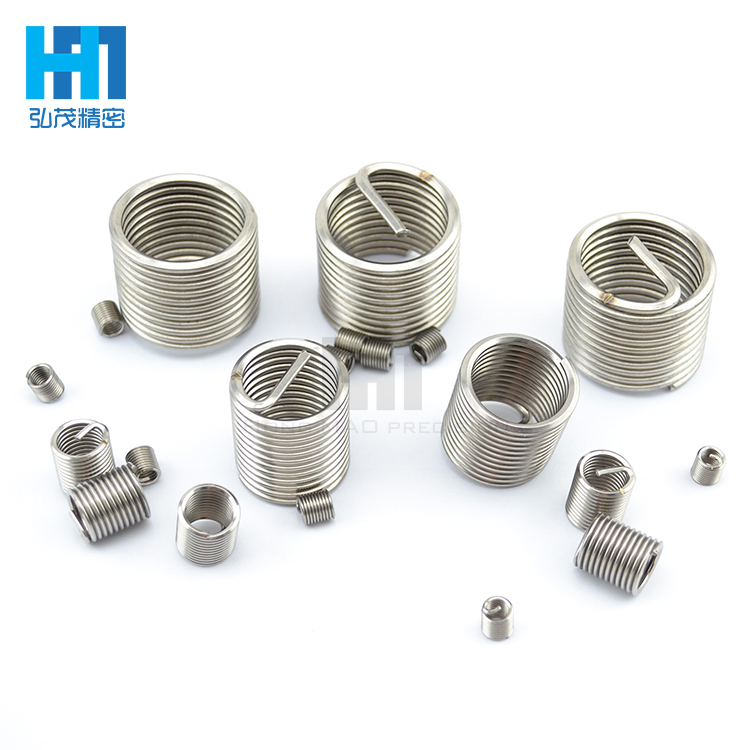 修復(fù)牙距螺紋護(hù)套 304不銹鋼絲牙套 M2-M20鋼絲螺套批發(fā)