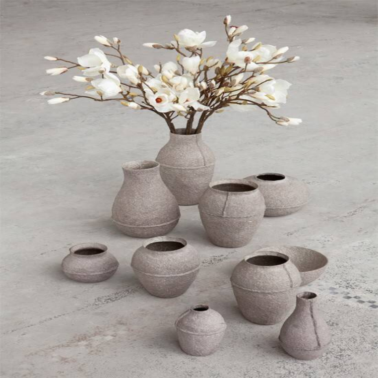 供應(yīng)陳設(shè)飾品/清水混凝土花器/天然混凝土花盆