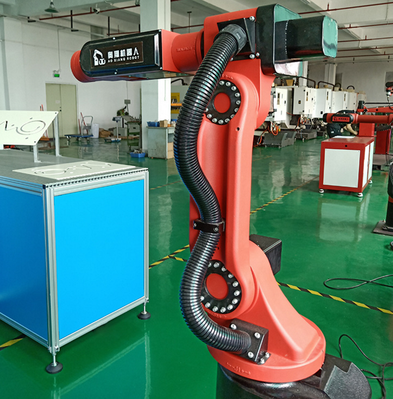 大量供應(yīng)全自動沖壓機(jī)械手 拉伸上下料六軸機(jī)器人工業(yè)機(jī)器人鑄件