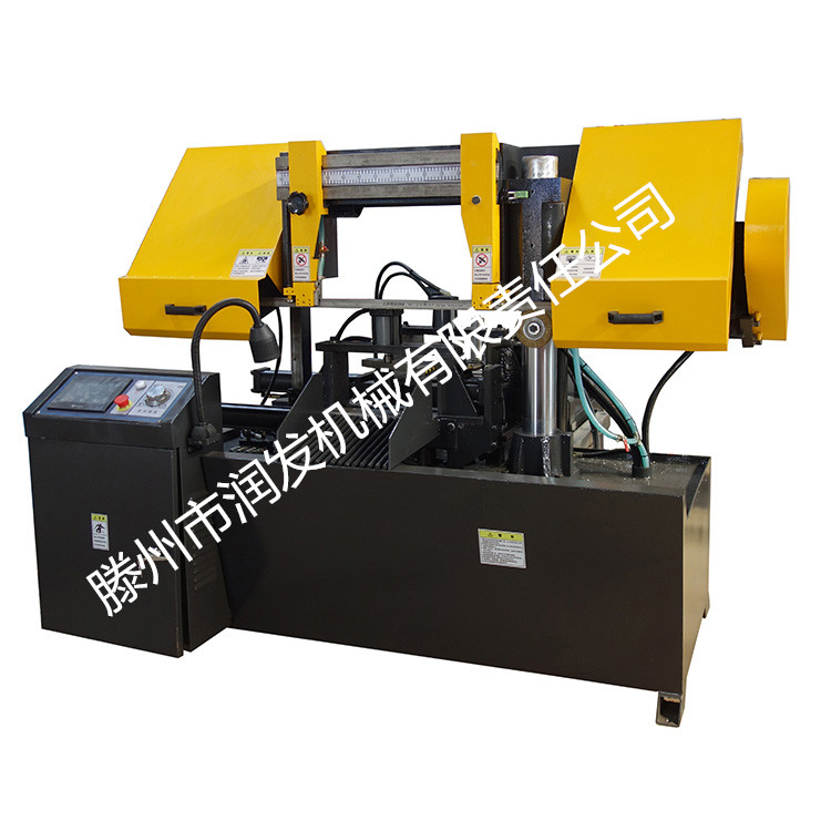 雙立柱GS4230數(shù)控金屬帶鋸床 全自動數(shù)控帶鋸床 30數(shù)控鋸床