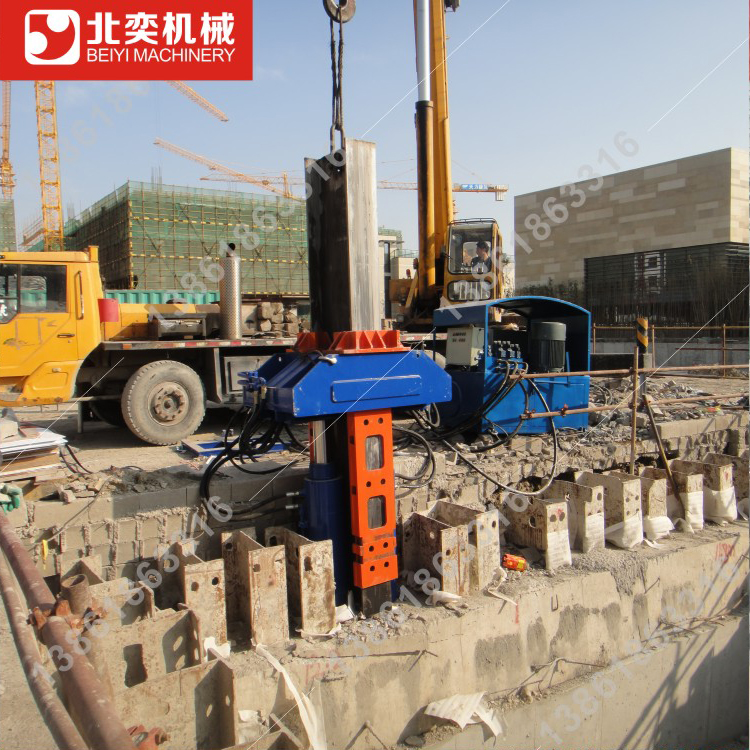 供應(yīng)拔樁機(jī)拔H型鋼,，無錫拔樁機(jī)拔H型鋼廠家，一體式拔樁機(jī)拔H型鋼