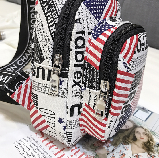 跨境男士胸包韓版新款PU多功能戶外運(yùn)動(dòng)單肩包休閑旅行斜挎包女