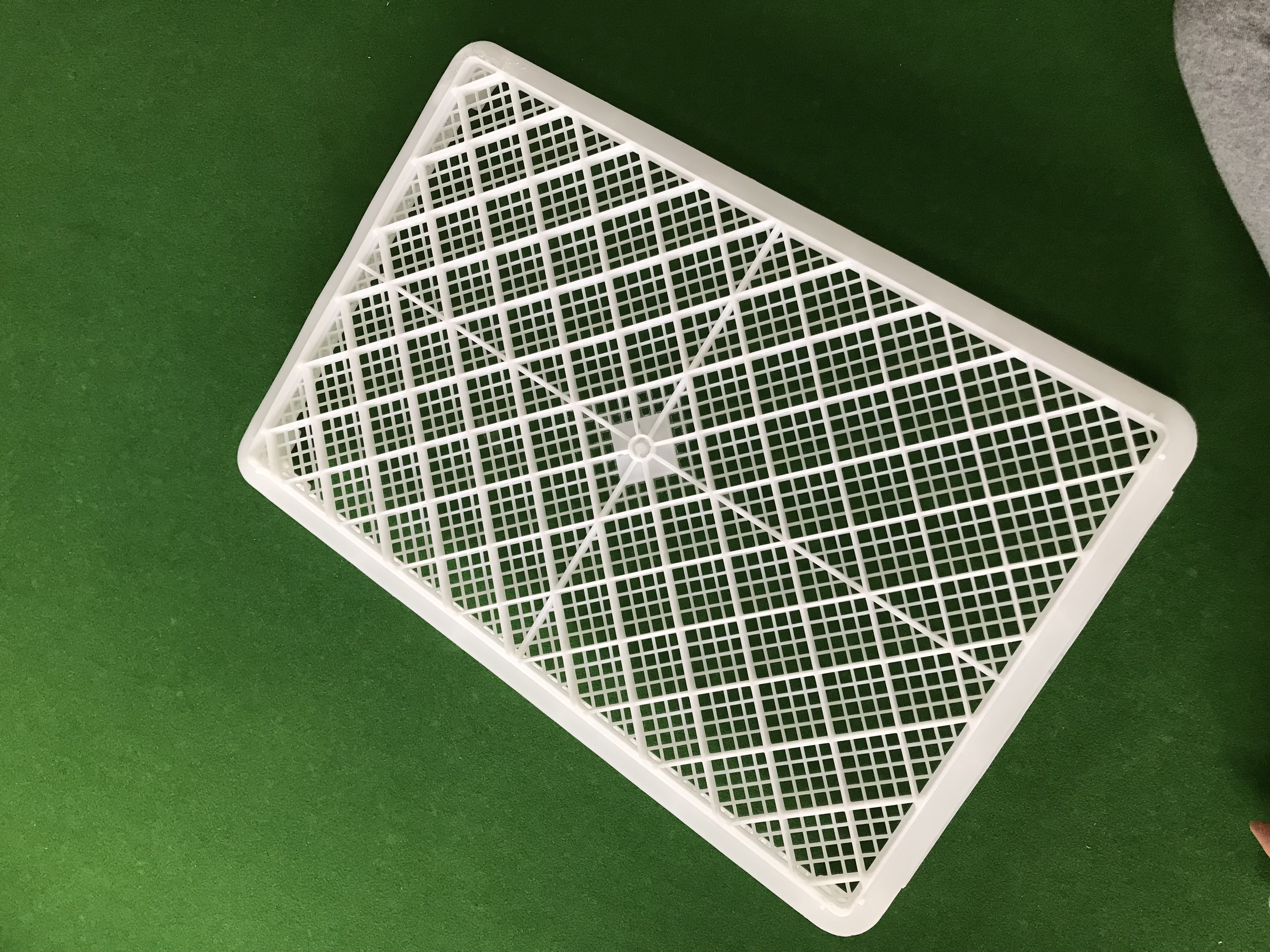 白色塑料冷凍盤(pán)食品級(jí)水果晾曬用單凍器