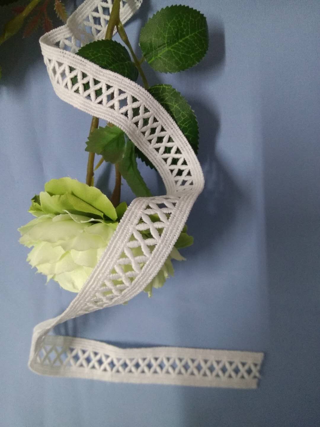 水溶牛奶絲棉線繡花花邊  時尚花邊刺繡服飾服裝花邊