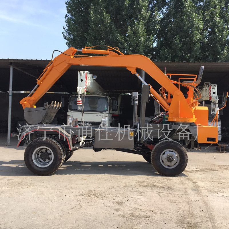 廠家直銷四不像隨車挖 河道挖沙*挖掘機(jī) 農(nóng)用隨車挖運(yùn)輸車